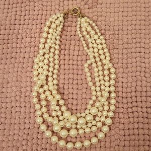 J. Crew 5 string Necklace